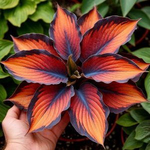 Хоста Голден Аура купить по цене от 384р. в интернет-магазине «Посадика» с доставкой почтой в в Среднеуральске и по всей России – [изображение №1].