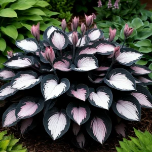 Хоста Веридия купить по цене от 349р. в интернет-магазине «Посадика» с доставкой почтой в в Среднеуральске и по всей России – [изображение №1].