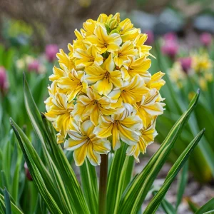 Гиацинт Кримсон Тайфун купить по цене от 2099р. в интернет-магазине «Посадика» с доставкой почтой в в Среднеуральске и по всей России – [изображение №1].