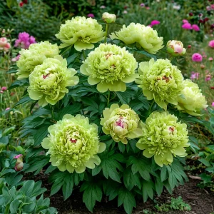 Пион Зеленые Бобы купить по цене от 610р. в интернет-магазине «Посадика» с доставкой почтой в в Среднеуральске и по всей России – [изображение №1].