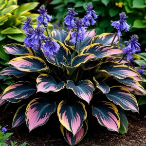 Хоста Пайн Эхо купить по цене от 699р. в интернет-магазине «Посадика» с доставкой почтой в в Среднеуральске и по всей России – [изображение №1].